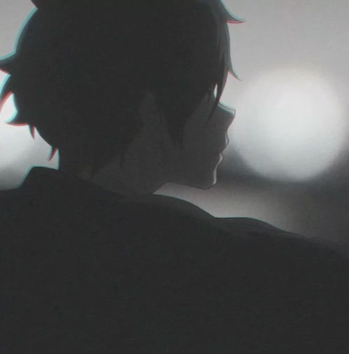 动漫头像微丧二次元男生头像
