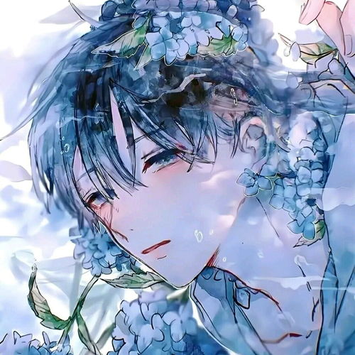 水蓝色的头像