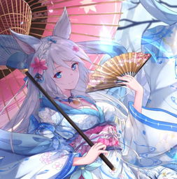 二次元和风美图华丽少女系列,小鸟依人,千姿百态的小姐姐真是太棒了