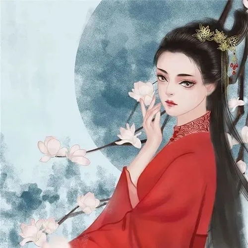 红色系古风头像此情无计可消除才下眉头却上心头