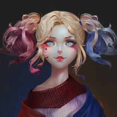 小丑女头像帅气图片大全自杀小队小丑女头像图片