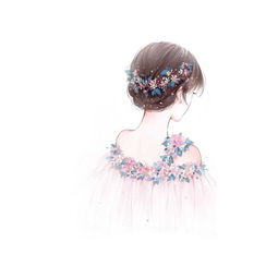清纯少女头像粉色系脊髓损伤