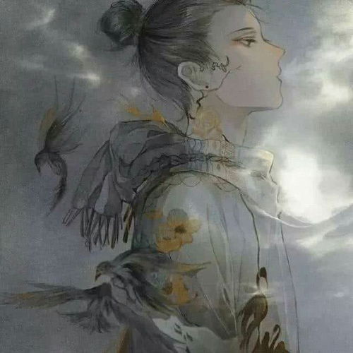 动漫男生头像古风系谁愿陪我江湖饮马
