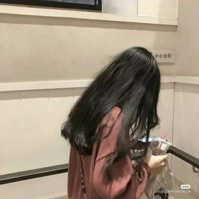 伤感女头侧脸韩系高清低头伤感头像图